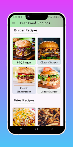 Fast Food Recipes [Pro] Screen 2