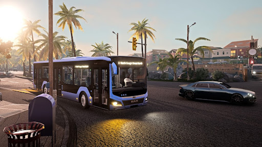 Android application Bus Simulator ASMR Antistress screenshort