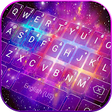Galaxy Starry Keyboard Background icon