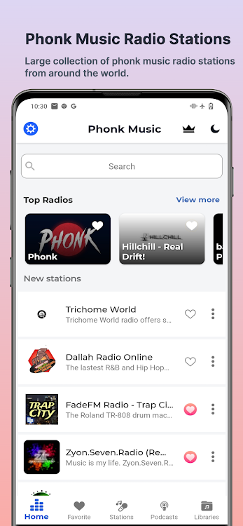 Phonk Music: Radio & Podcast - 1.5 - (Android)