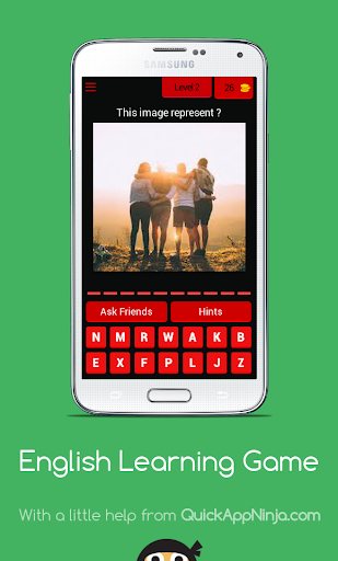 English Learning Game Screen 3