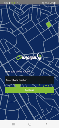 Android application Cannazon screenshort