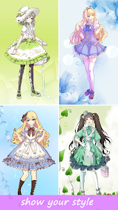 Anime Princess: 메이크업 & 캐릭터 만들기