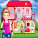 Doll House Cleaning Games for Girls - Dream House icon