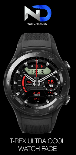 T-Rex Ultra Cool Watch Face