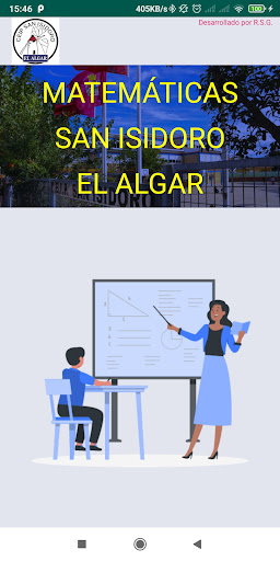 Android application Matemáticas San Isidoro Algar screenshort