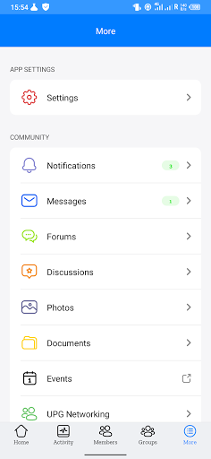 Android application Connect GC Network screenshort