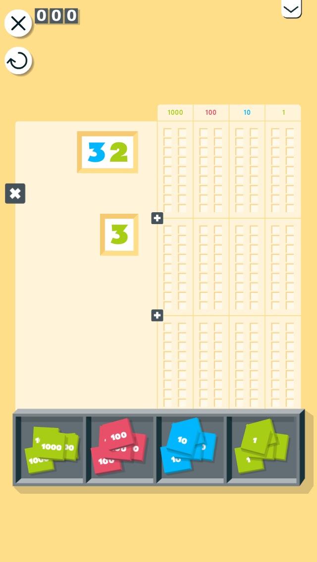 Android application Montessori Math Multiplication screenshort