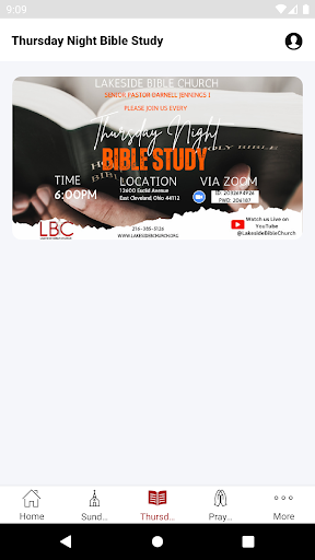 Lakeside Bible Church (LBC) Screen 3