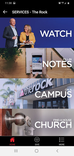 GoToTheRock Screen 2