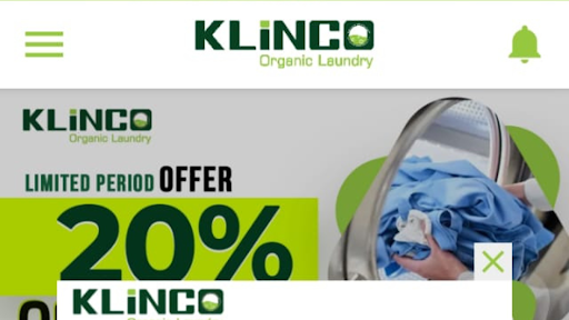 Android application Klinco Organic Laundry screenshort