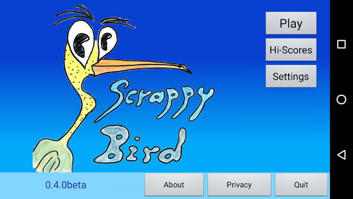 Android application Scrappy Bird screenshort