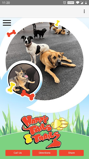 Android application Happy Tails & Trails screenshort