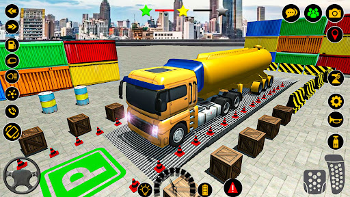 Android application Truck Parking Game Truck Games screenshort
