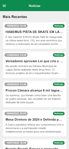 Câmara de Lagoa Santa Screen 2