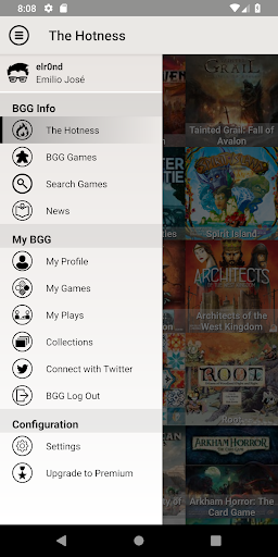 My BGG - BoardGames Informatio Screen 2