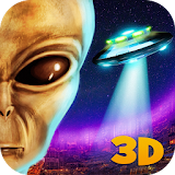 Alien UFO Simulator 3D icon
