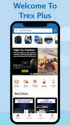 Trex Plus - Computer Shopping Screen 2