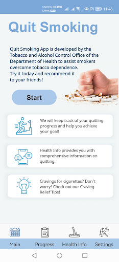 Quit Smoking, Dept of Health Screenshot 1 - AppWisp.com