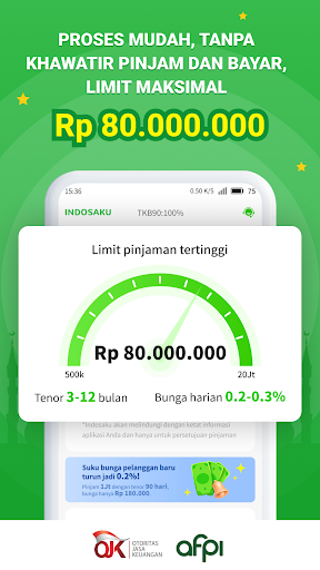 Indosaku-Pinjaman Cicilan Uang Screen 2