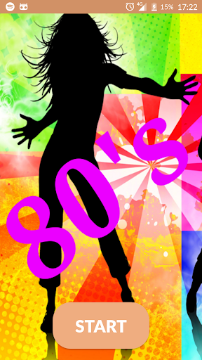 Android application 80s Music Player screenshort