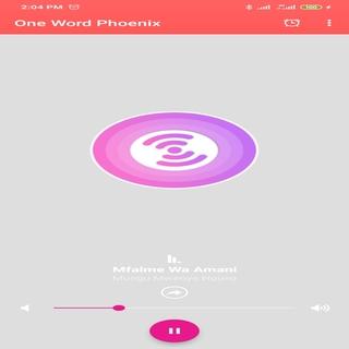 ONE WORD RADIO Screen 3