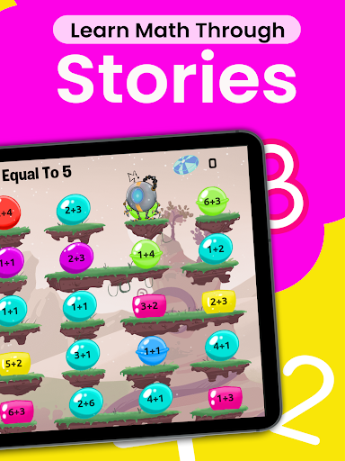 Screenshot of Monster Math: Kids Game