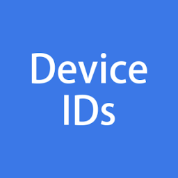 រូប​តំណាង My Device IDs: GSF GAID viewer