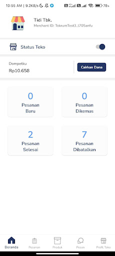 TokoRumahan Seller Screen 3