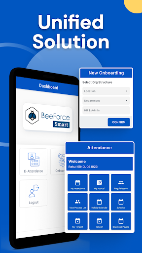 Android application BeeForce Smart screenshort