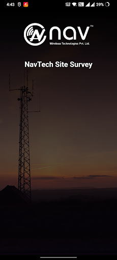 Android application Site Survey screenshort