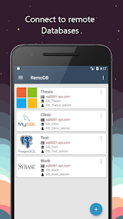 RemoDB SQL Client MySQL, MsSQL and more