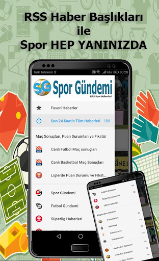 Spor Gündemi RSS Haberler Screen 2