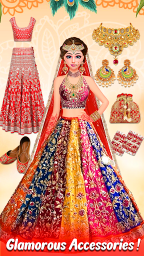 Indian Girl Makeup & Dress Up screenshot 18