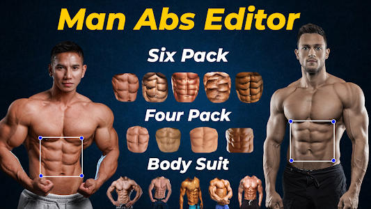 Six pack abs editor for Men Unknown