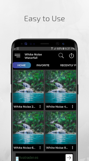 White Noise Waterfall