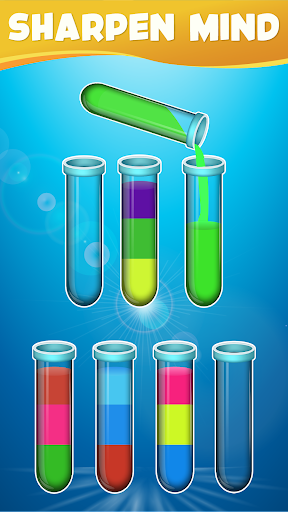 Android application Water Sort Color Sorting games screenshort