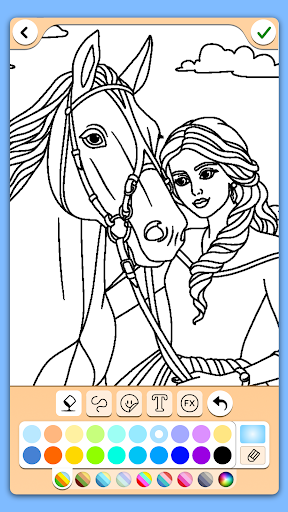 Cavalo livro de colorir – Apps no Google Play