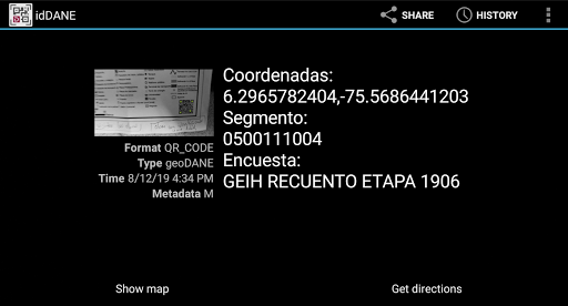 IdDANE Screen 2