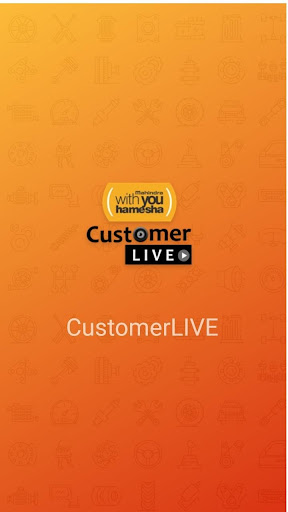 Android application Mahindra CustomerLIVE screenshort