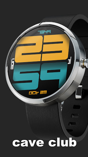 Android application BIG FAT Watch Face screenshort
