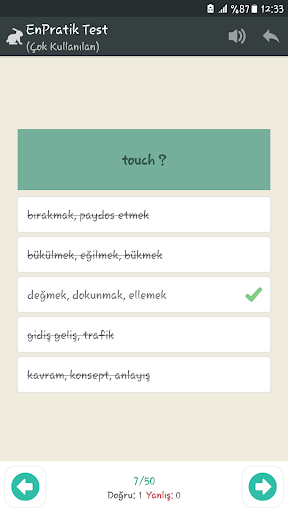 İngilizce Kelime Ezber Screen 3