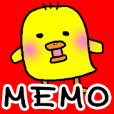 Memo pad Widget CHICK Full icon