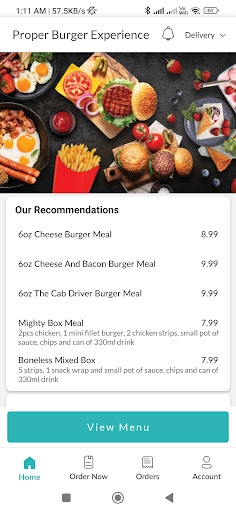 Proper Burger Experience Screen 2