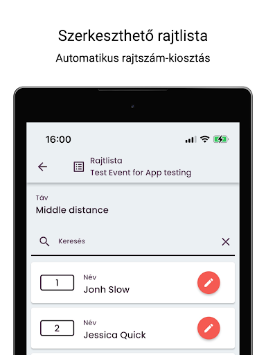 Runtimer Screen 2