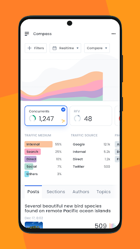 Android application Marfeel screenshort