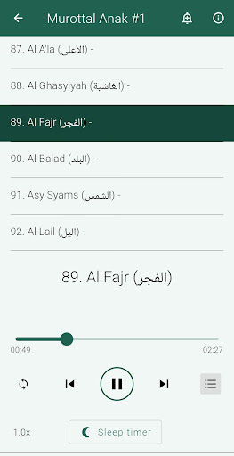 Murottal Al Quran Anak 30 Juz Screen 3