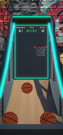 Android application Hoop shots. Arcade. screenshort