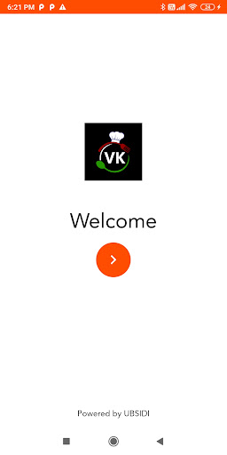 Android application V.K. Food screenshort