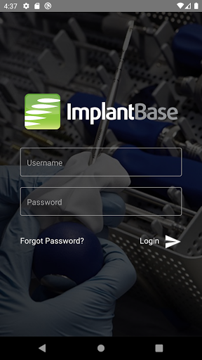 Android application ImplantBase screenshort